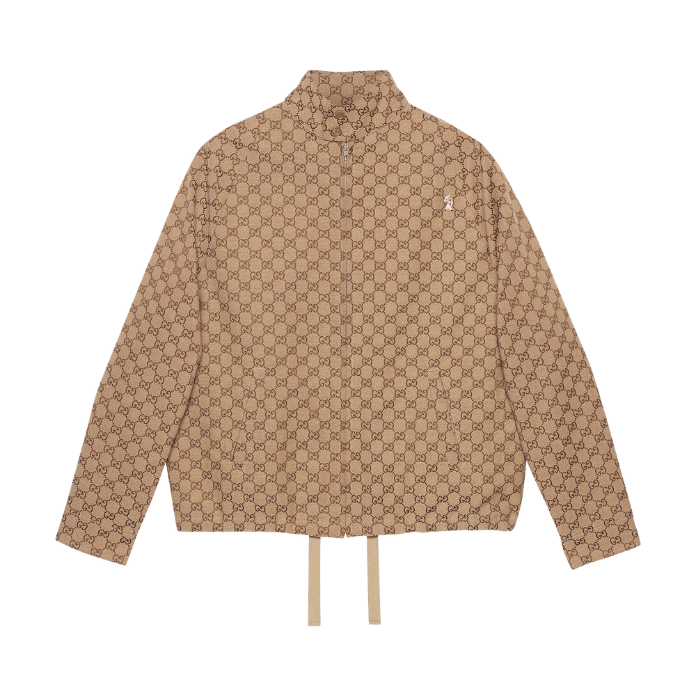 Buy Gucci GG Canvas Bomber Jacket 'Camel' - 568549 ZABXX 2190 | GOAT