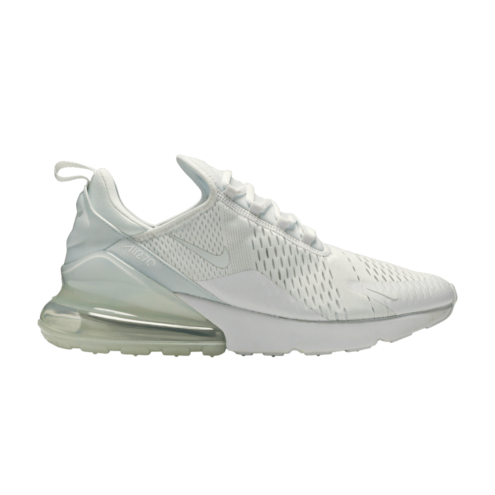 Nike Air Max 270 React triple White Shoes for Men