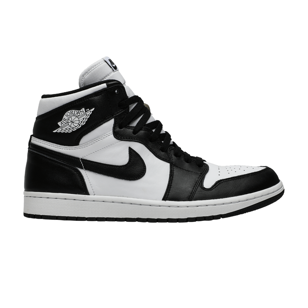 black and white jordan 1 goat