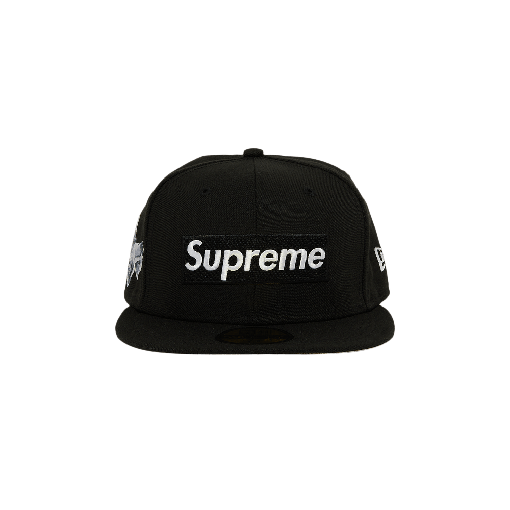 Supreme Money Box Logo New Era 'Black' | GOAT