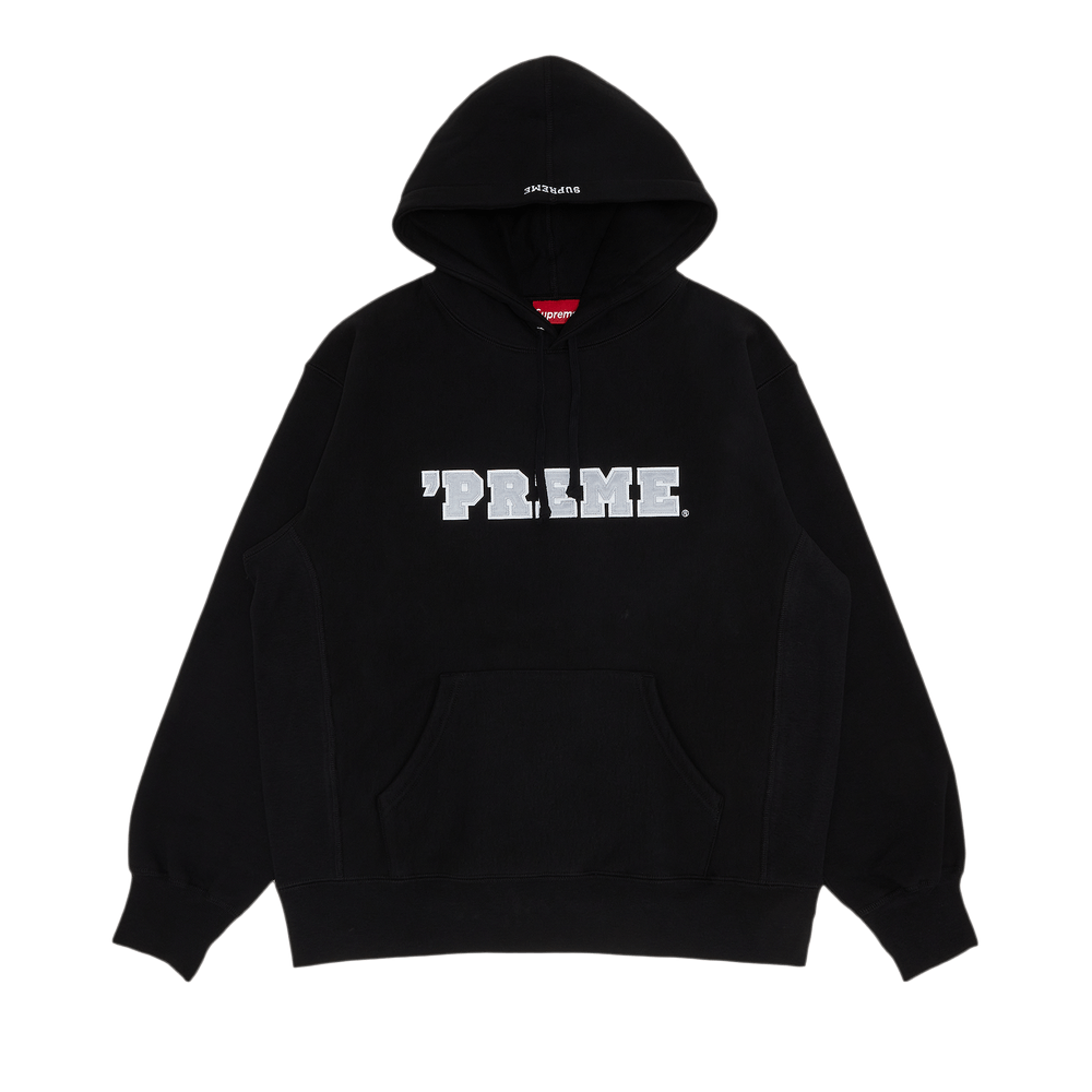 Buy Supreme 'Preme Hooded Sweatshirt 'Black' - FW22SW91 BLACK | GOAT