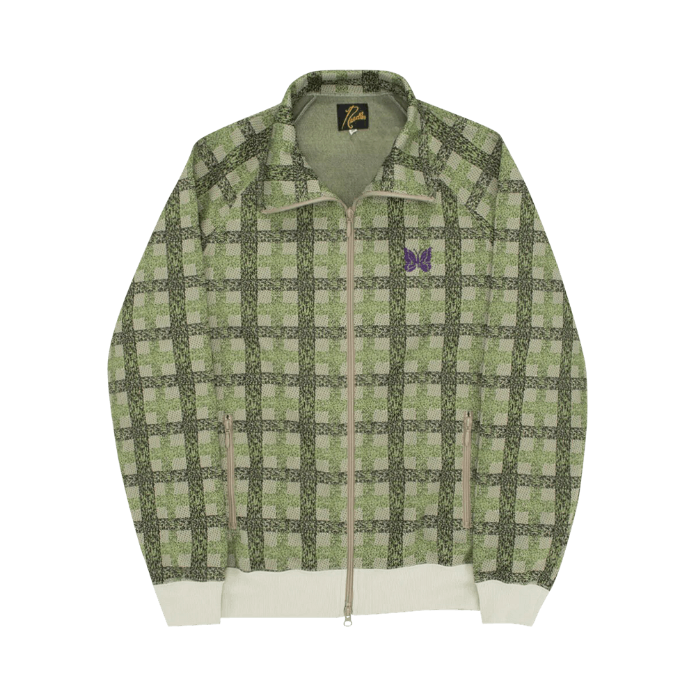 Buy Needles Track Jacket 'Plaid' - KP212 PLAI | GOAT