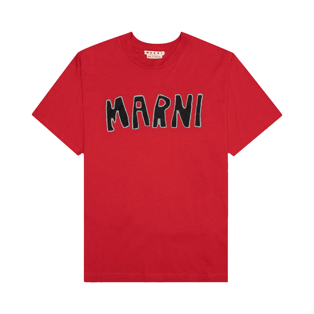 ★MARNI★ Cotton Short Sleeve T-Shirt Orange HUMU0223PAUSCV1 20010301_45064152_600.jpg