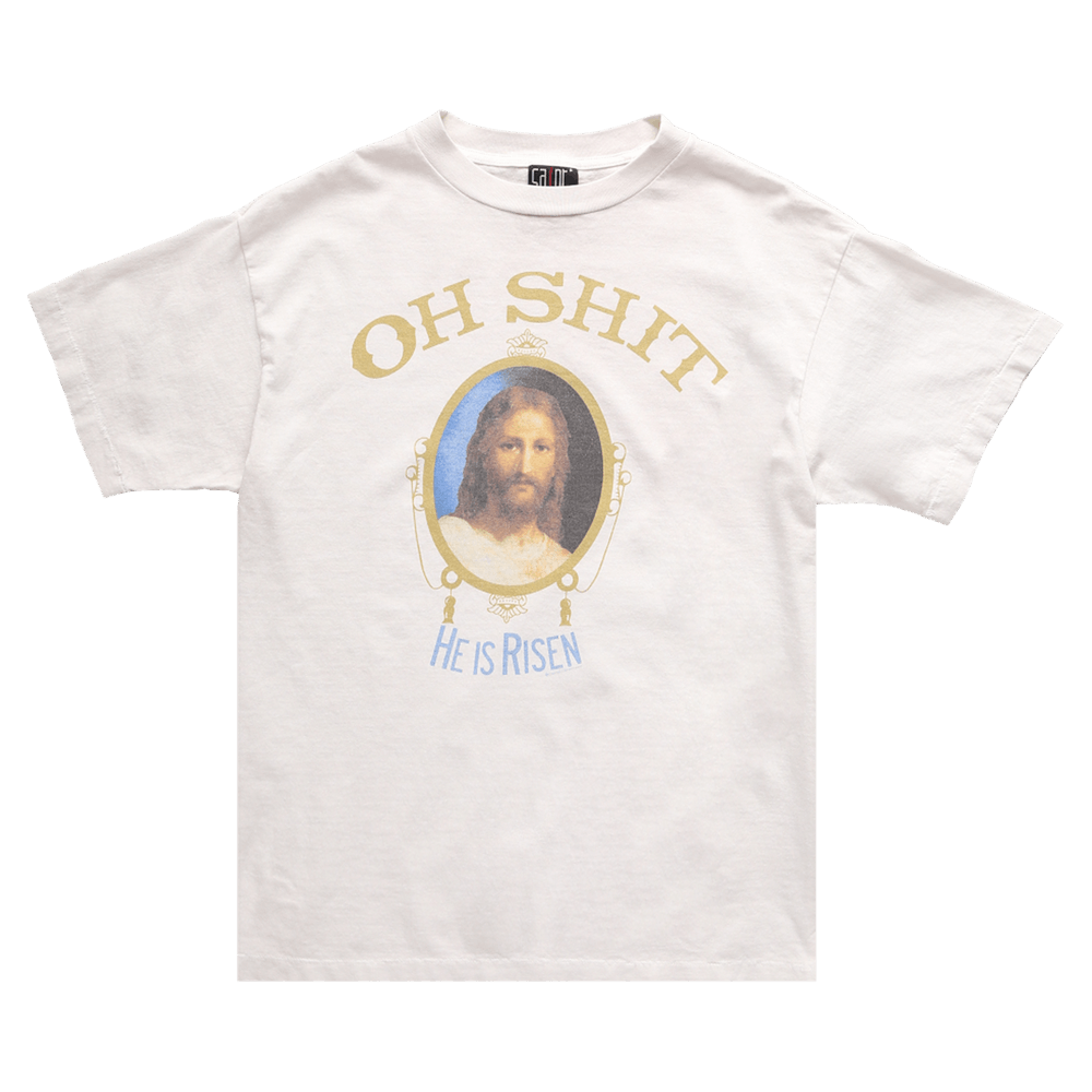 Buy SAINT Mxxxxxx Oh Shit T-Shirt 'White' - SM A22 1111 003 | GOAT