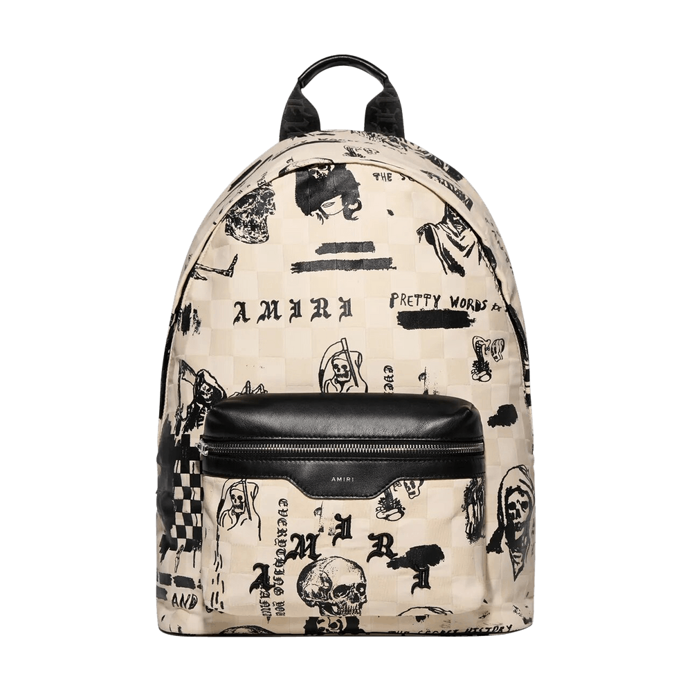 Buy Amiri x Wes Lang Sketch Print Backpack 'Alabaster