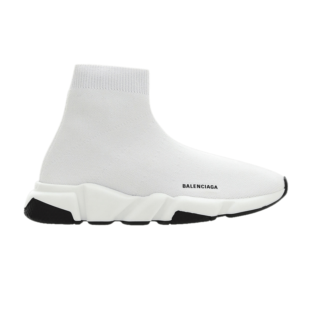 Buy Balenciaga Speed Sneaker Kids White Black 597425 W2DB2