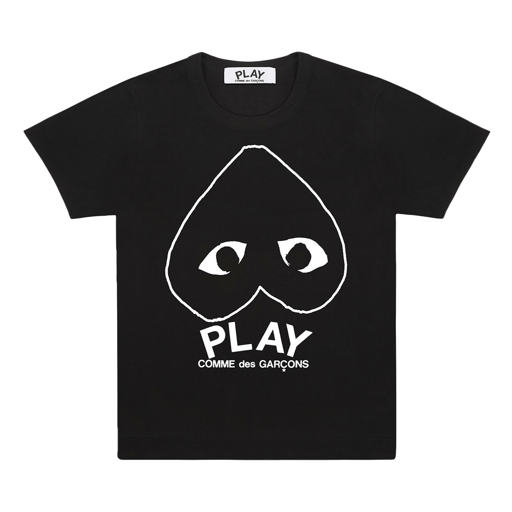 Buy Comme des Garçons PLAY Inverted Big Heart T-Shirt 'Black' - AZ