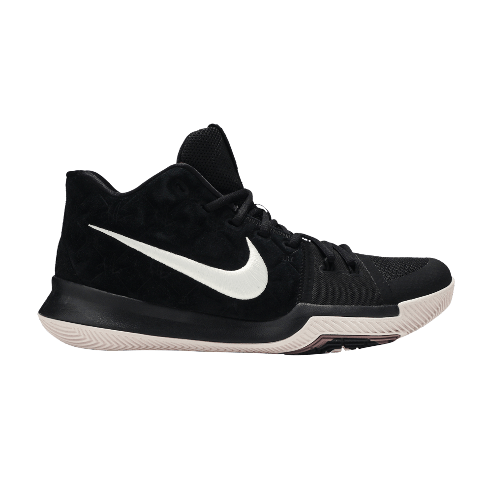 Kyrie 3 discount black suede