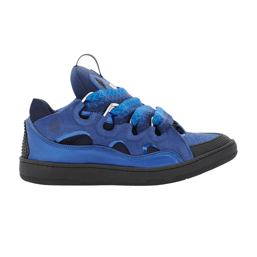 Buy Lanvin Curb Sneakers 'Metallic - Majorelle Blue' - FM