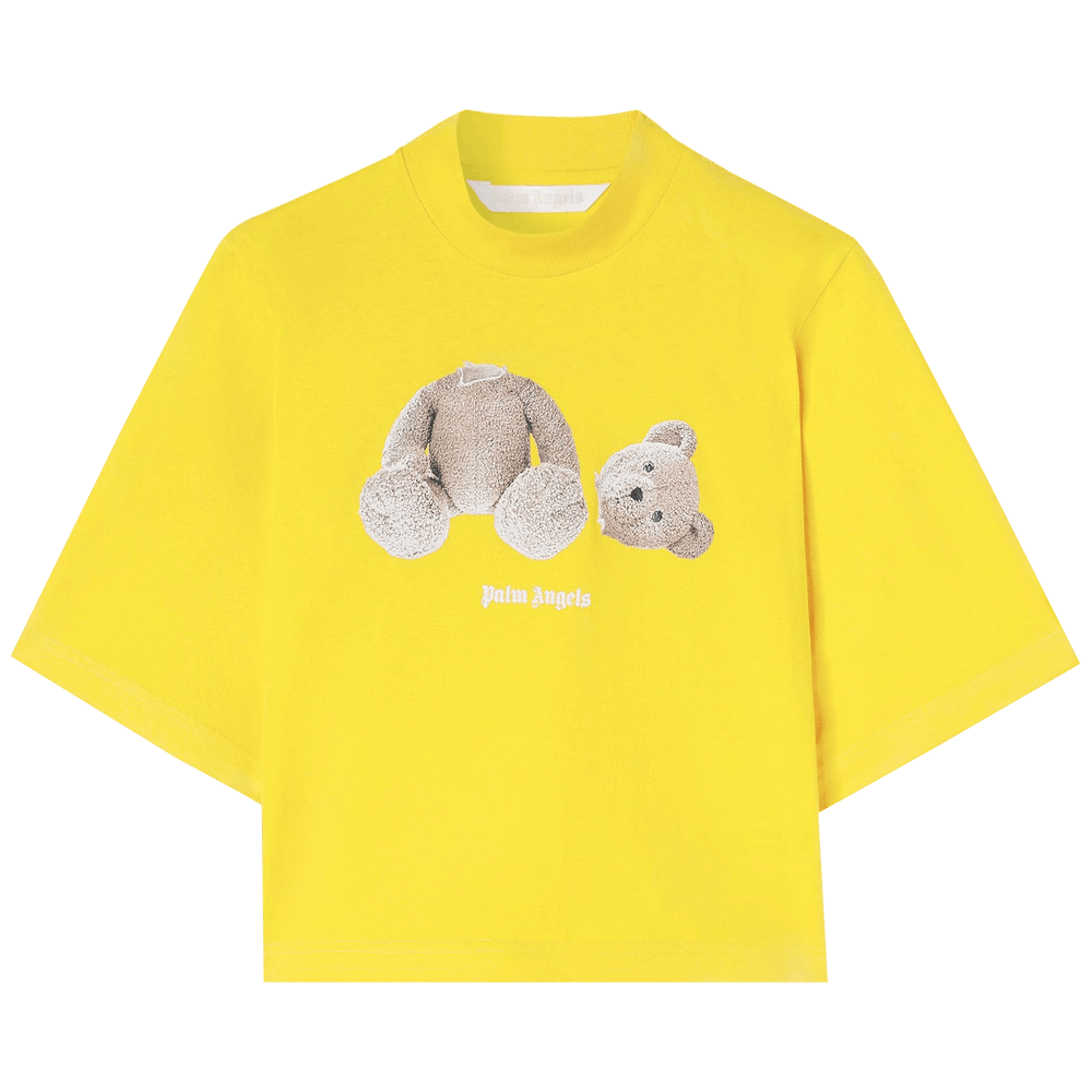 BEAR LOOSE T-SHIRT in yellow - Palm Angels® Official