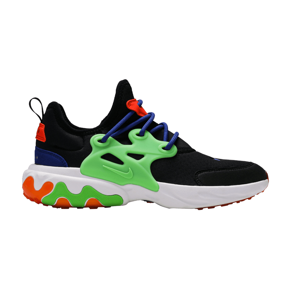 Nike React Presto Big Kids Shoes in Black Size 5Y BQ4002 006