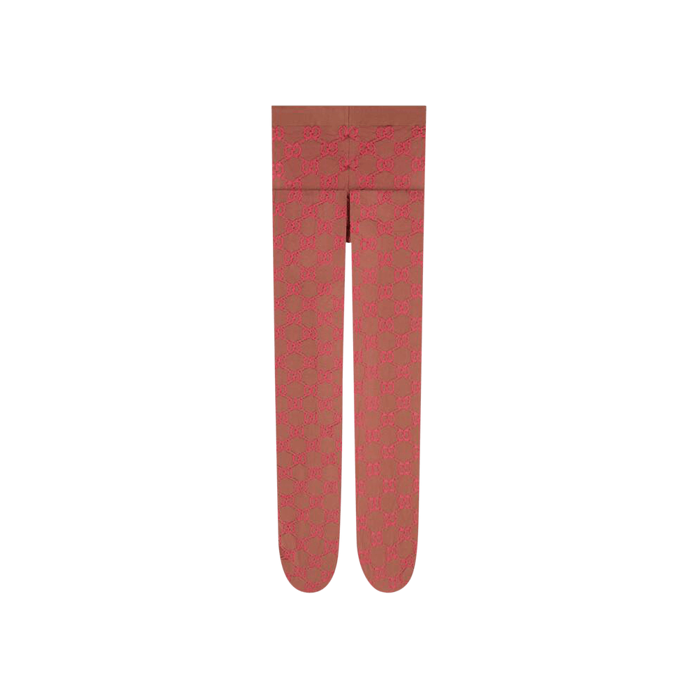 Gucci Pink Gg Tights In 9772 Pink