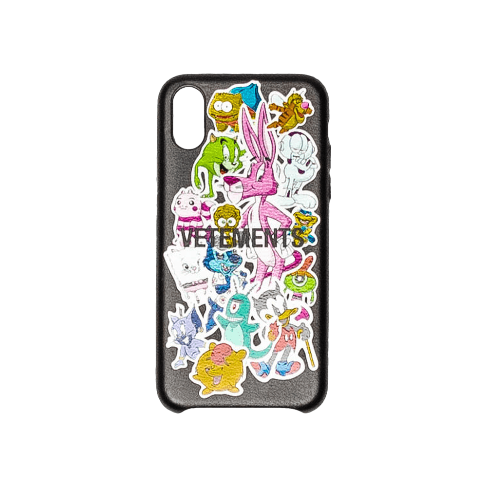 Buy Vetements Monsters Stickers iPhone XS Max Case 'Black