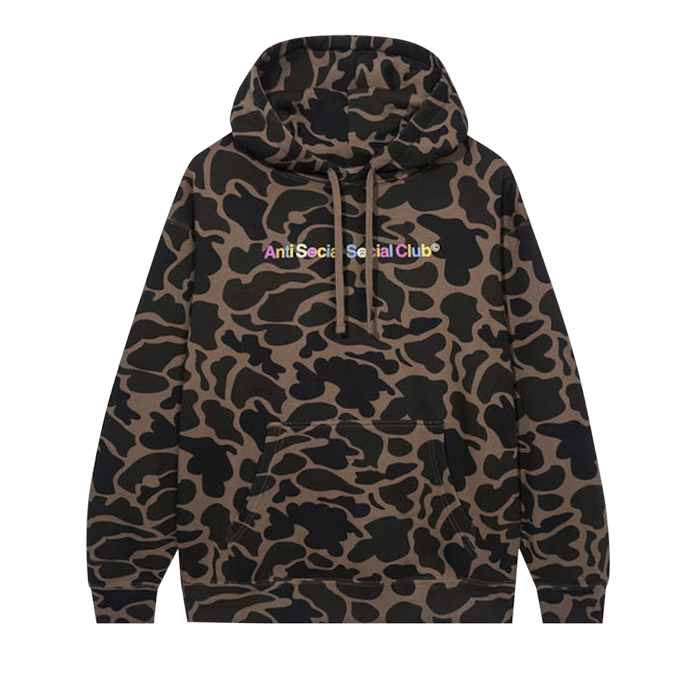 Buy Anti Social Social Club Cheetah Hoodie Brown 0657