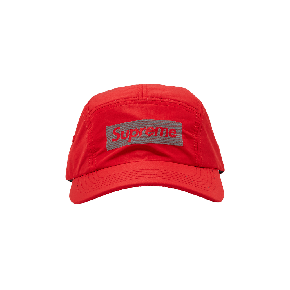 Buy Supreme Reflective Jacquard Logo Camp Cap 'Red' - FW22H14 RED