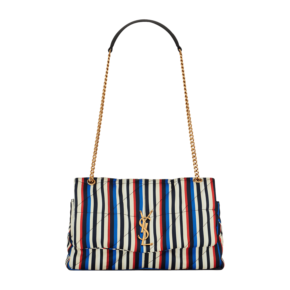Saint Laurent Jamie Medium Chain Bag Carré Rive Gauche 'Multicolor/Noir'
