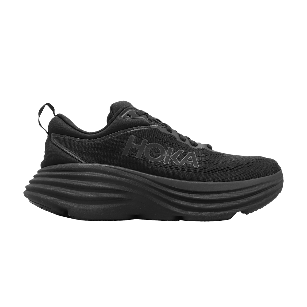 Buy HOKA Wmns Bondi 8 Wide 'Triple Black' - 1127954 BBLC | GOAT