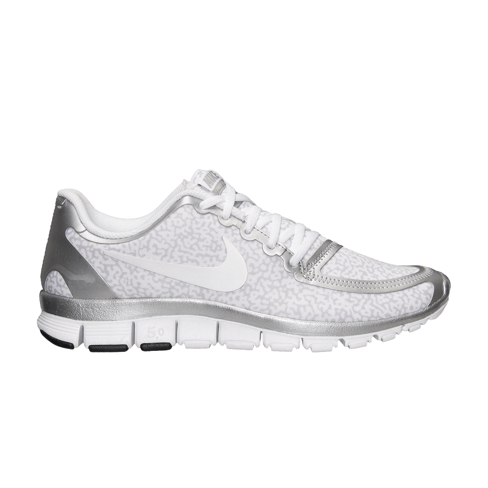 Buy Wmns Free 5.0 V4 White Metallic Silver 511281 102 GOAT
