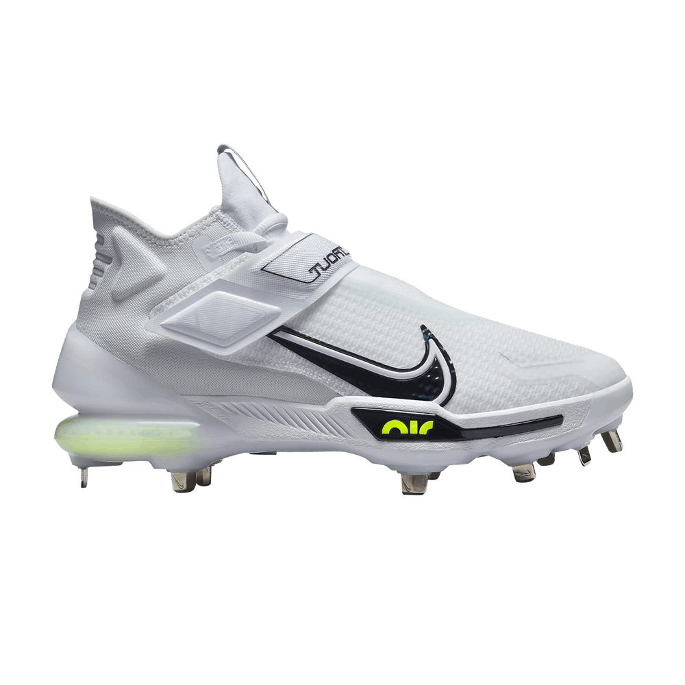 あきのりFORCE ZOOM TROUT 8 PRO CZ5915 100 Nike Force Zoom Trout 8 Pro Baseball Cleats in White Mens