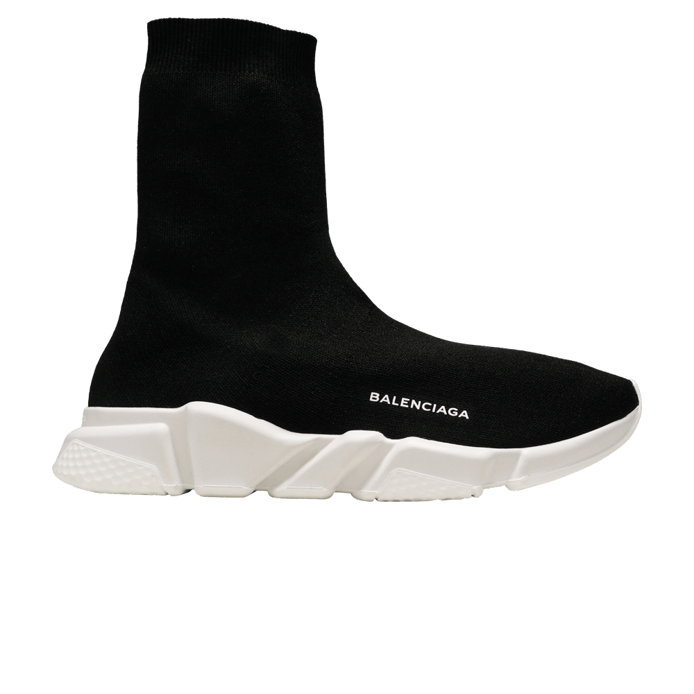 Buy Balenciaga Speed Trainer High 'Black' - 483504W05G01000 | GOAT