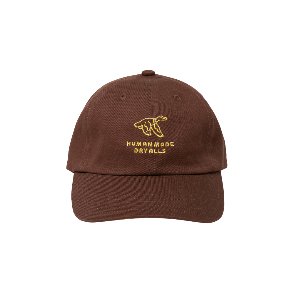 Human Made 6 Panel Twill Cap 'Brown' | GOAT