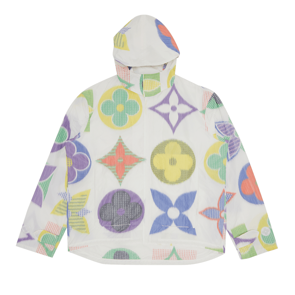 Buy Louis Vuitton Colorful Jumbo Monogram Windbreaker Rain Coat