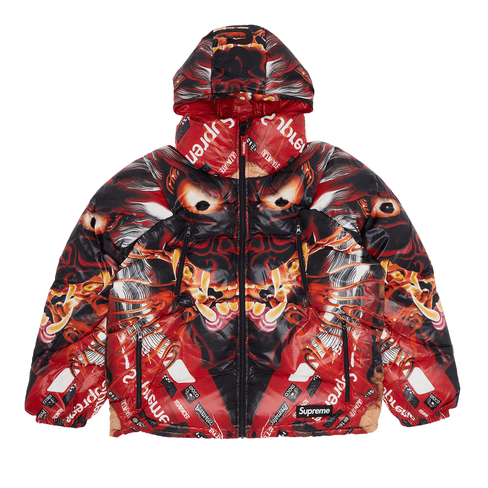 Buy Supreme Reversible Featherweight Down Puffer Jacket 'Red