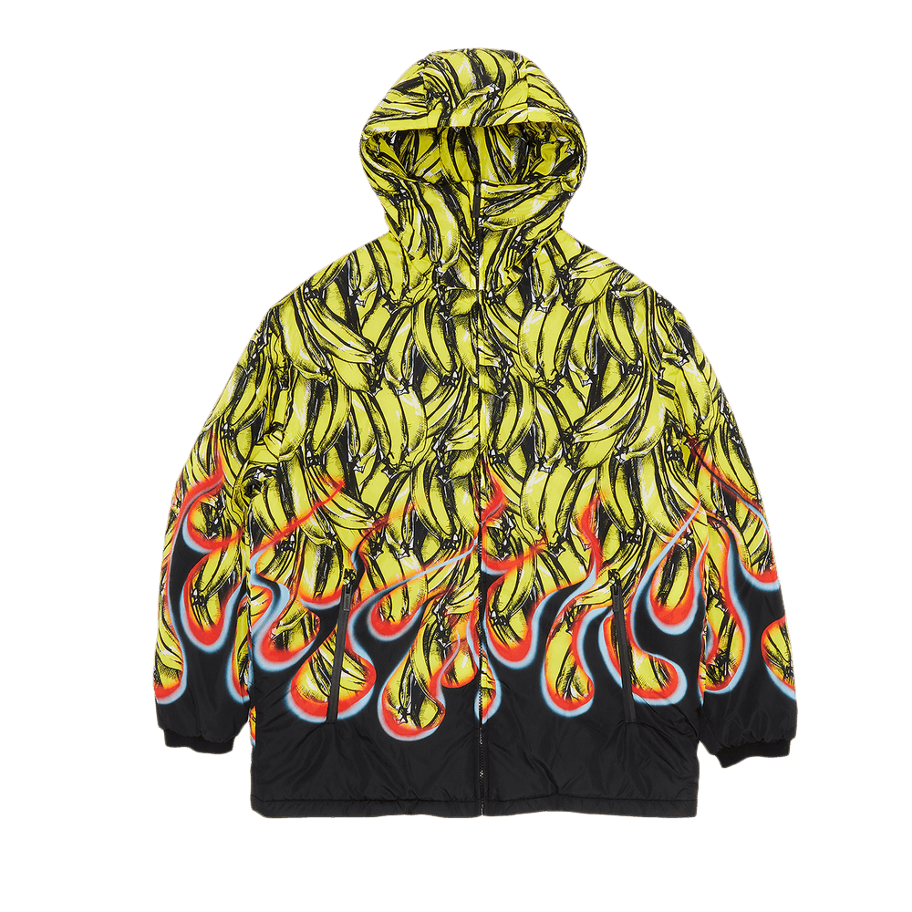 Buy Prada Bananas and Flames Padded Jacket - UCS318 1R8E 