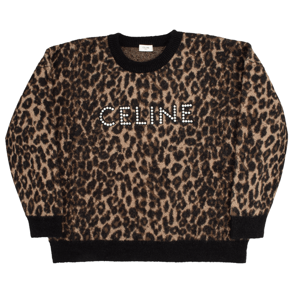 Buy CELINE Crewneck 'Leopard' - 2A71W504Q 11LE | GOAT Buy CELINE Crewneck 'Leopard' - 2A71W504Q 11LE | GOAT