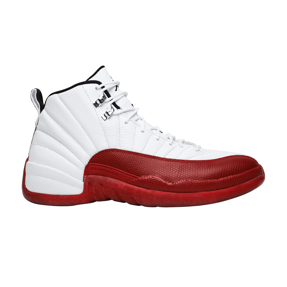 Air Jordan 12 Retro White Cherry 2009 Mens Sneakers Size 13.0