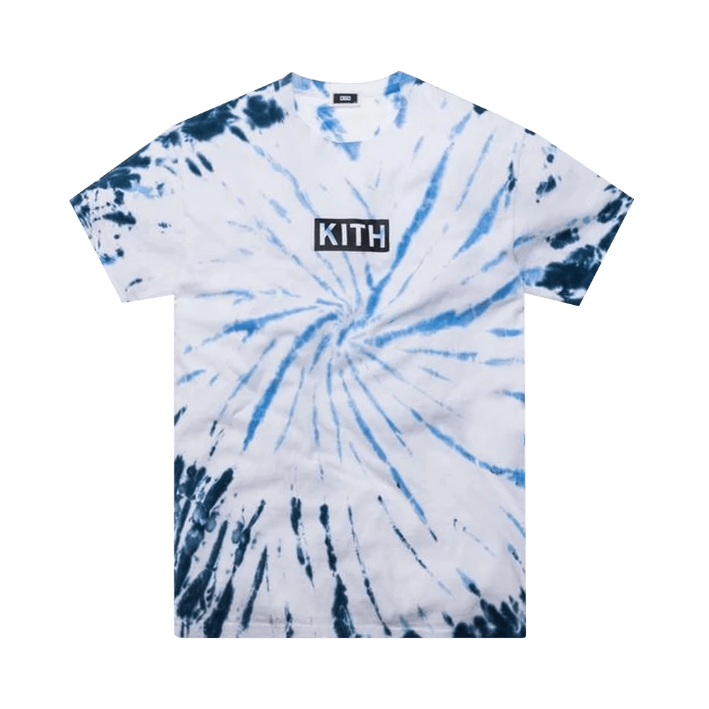 Buy Kith Summer Tie Dye T Shirt Blue White KH3492 102 GOAT