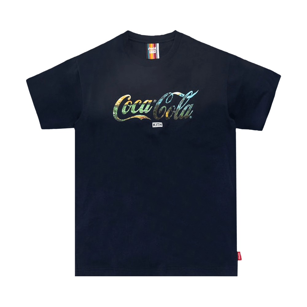 Buy Kith x Coca-Cola T-Shirt 'Navy' - KH3547 102 | GOAT