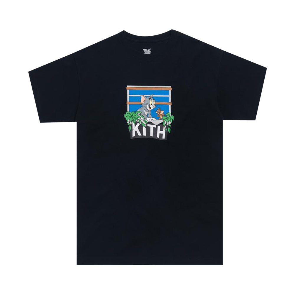 Buy Kith x Tom u0026 Jerry Hang Out T-Shirt 'Black' - KH3525 100 | GOAT