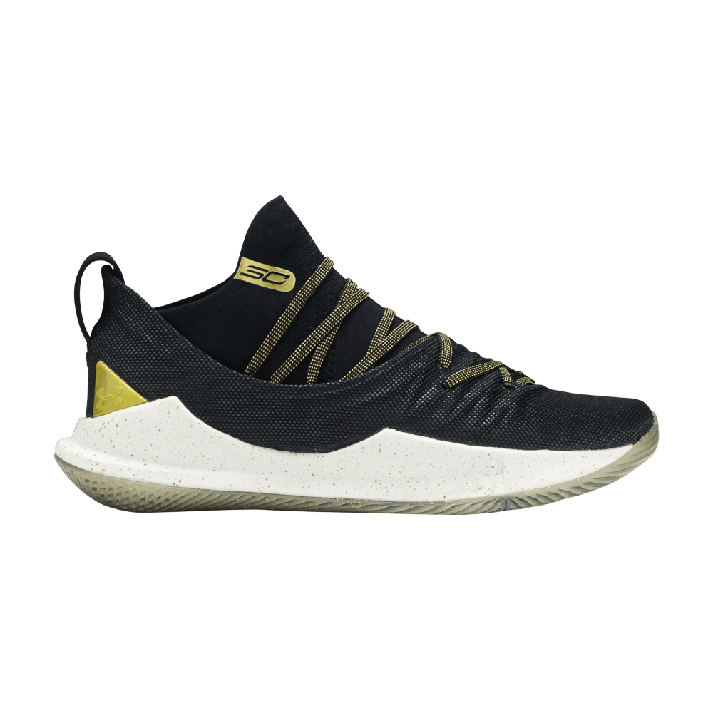 Curry 5 white hotsell metallic gold