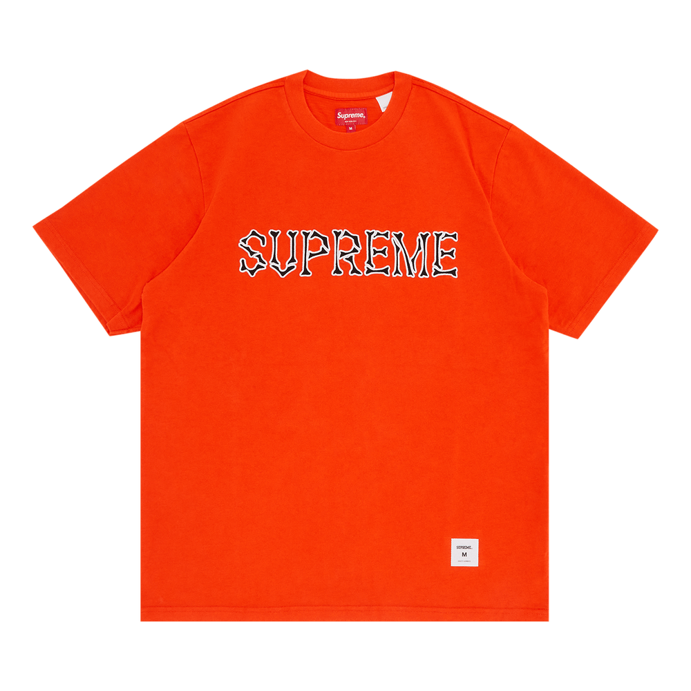 Buy Supreme Bones Short-Sleeve Top 'Orange' - FW22KN75 