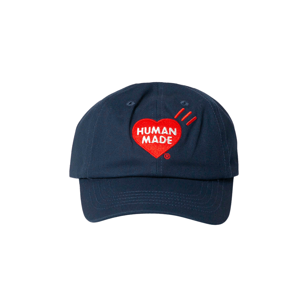 Buy Human Made 6-Panel Twill Cap #1 'Navy' - HM19GD013 NAVY | GOAT