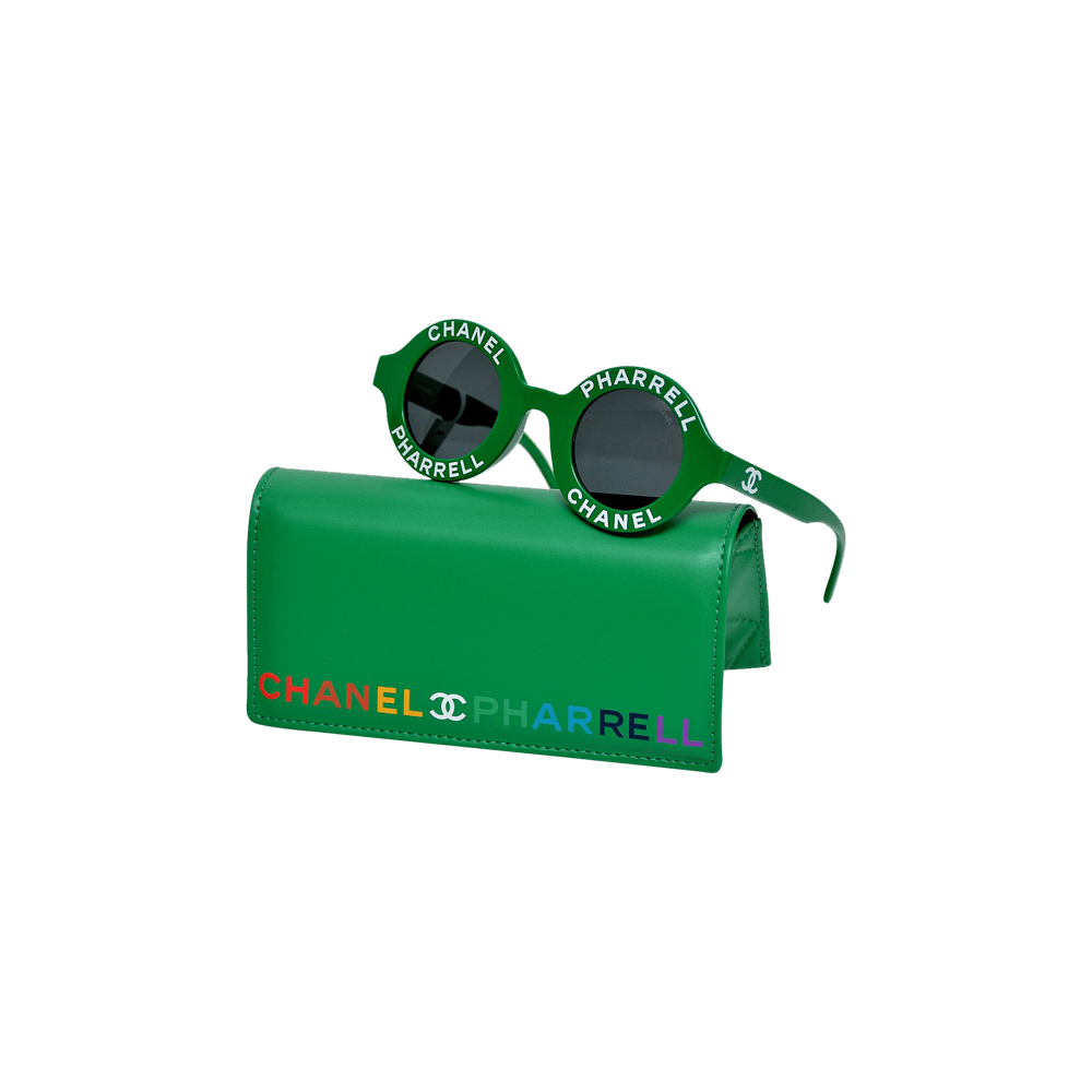 Buy Chanel x Pharrell Capsule Collection Sunglasses in Green