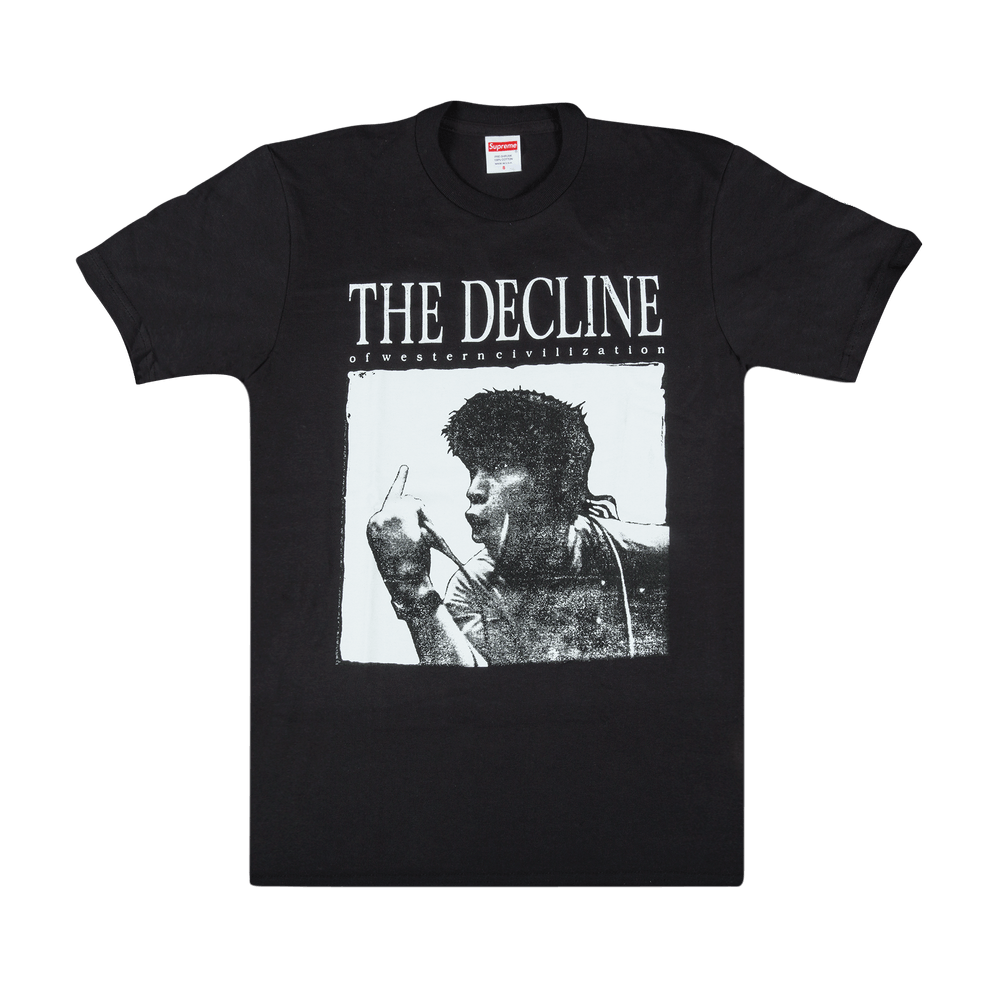 Buy Supreme Decline Of Western Civilization T-Shirt 'Black