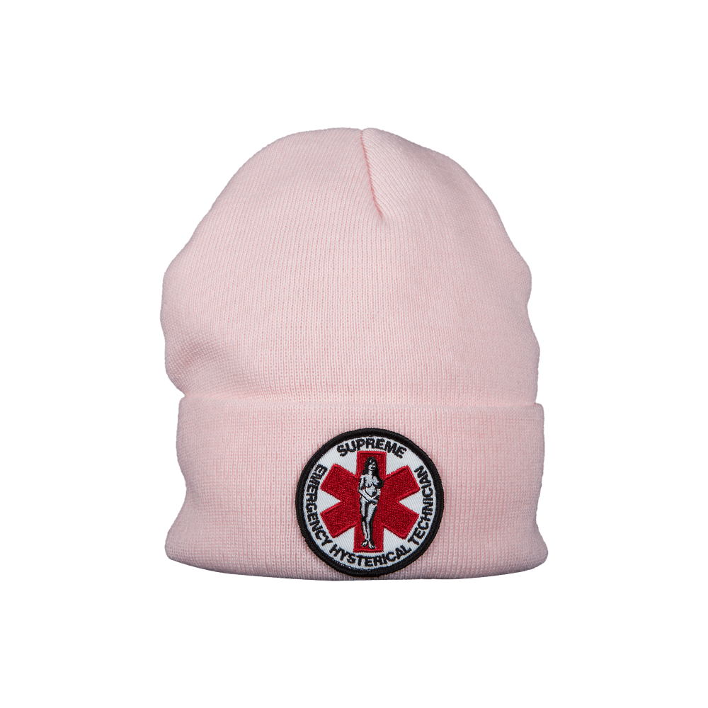 Buy Supreme x Hysteric Glamour Beanie 'Pink' - FW17BN12 PINK
