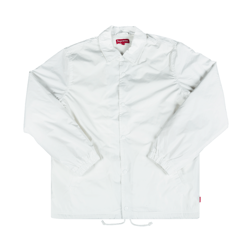 Buy Supreme Old English Coaches Jacket 'White' - FW16J47 WHITE | GOAT