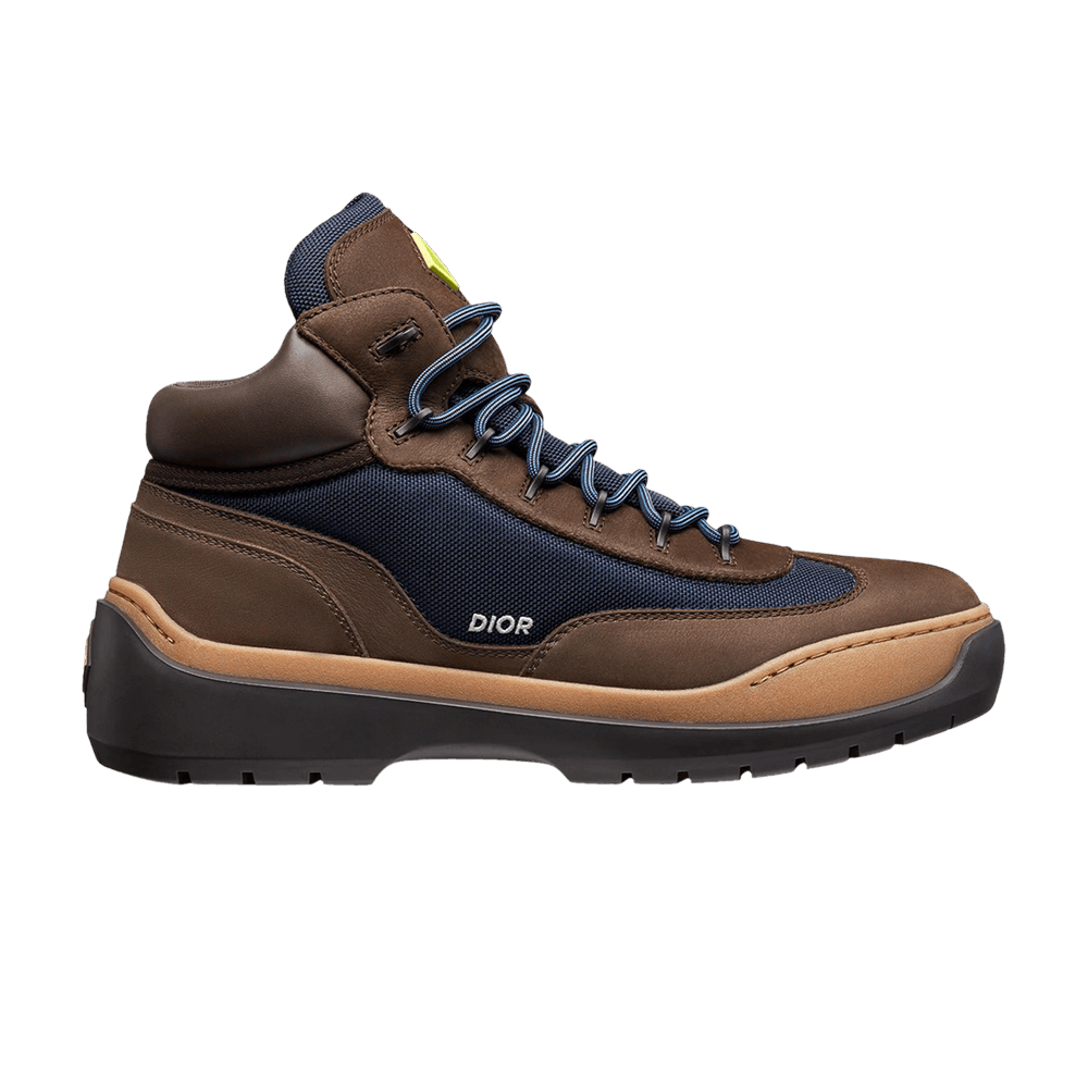Buy Dior Dean Ankle Boot 'Brown Navy' - 3BO284ZPF H765 | GOAT