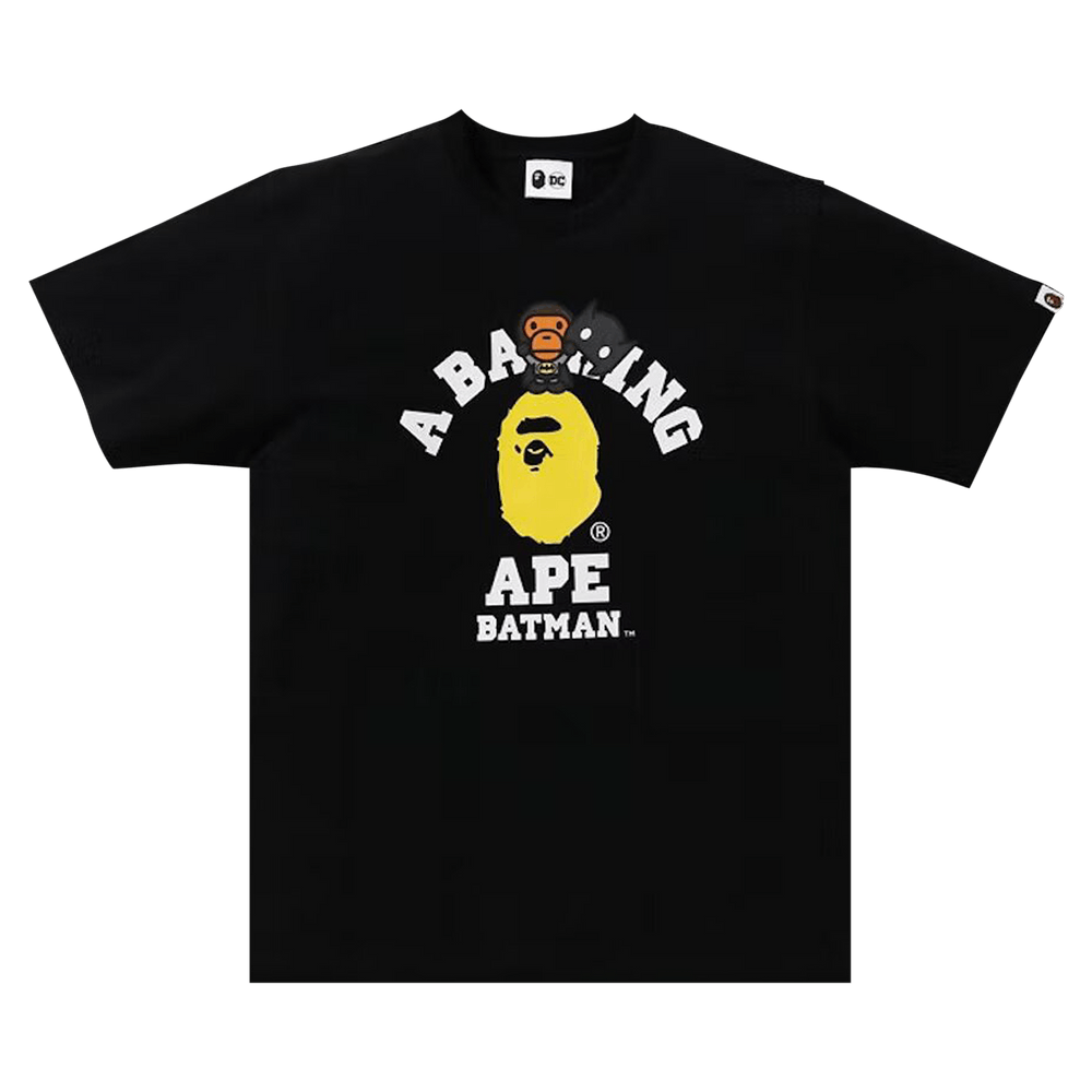 【公式ショップ】 DC x BAPE Buy Baby 2H23 - 'Black' Tee College Batman Milo トップス