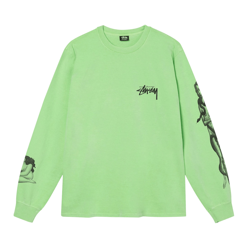 トップス stussy Big League Pigment Dyed tee green Buy Stussy Skull Wings Pigment Dyed Tee 'Green' - 1904803