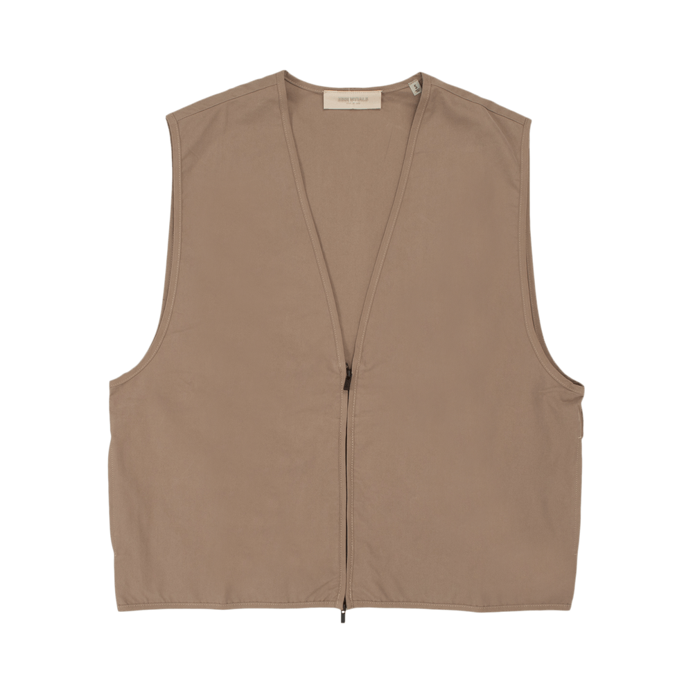 【在庫処分】 Buy Fear of God Essentials Vest 'Wood' - 202SU222024F | GOAT CA トップス