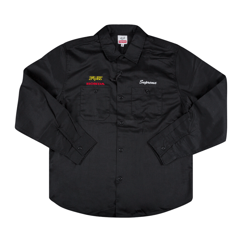 最終価格 Supreme Honda Work Shirts Black