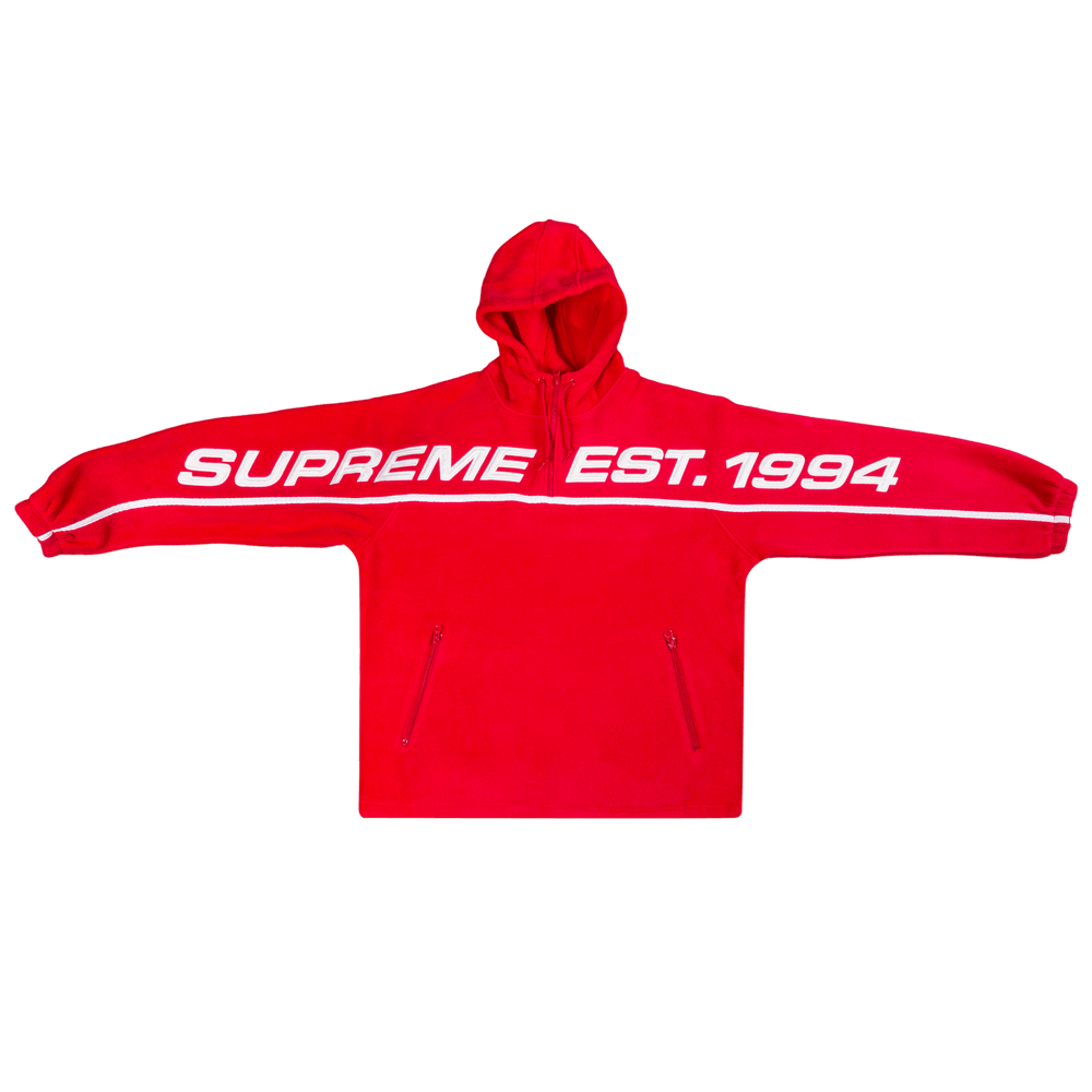 Buy Supreme Polartec Half Zip Hooded Sweatshirt 'Camo' - FW19SW73 CAMO