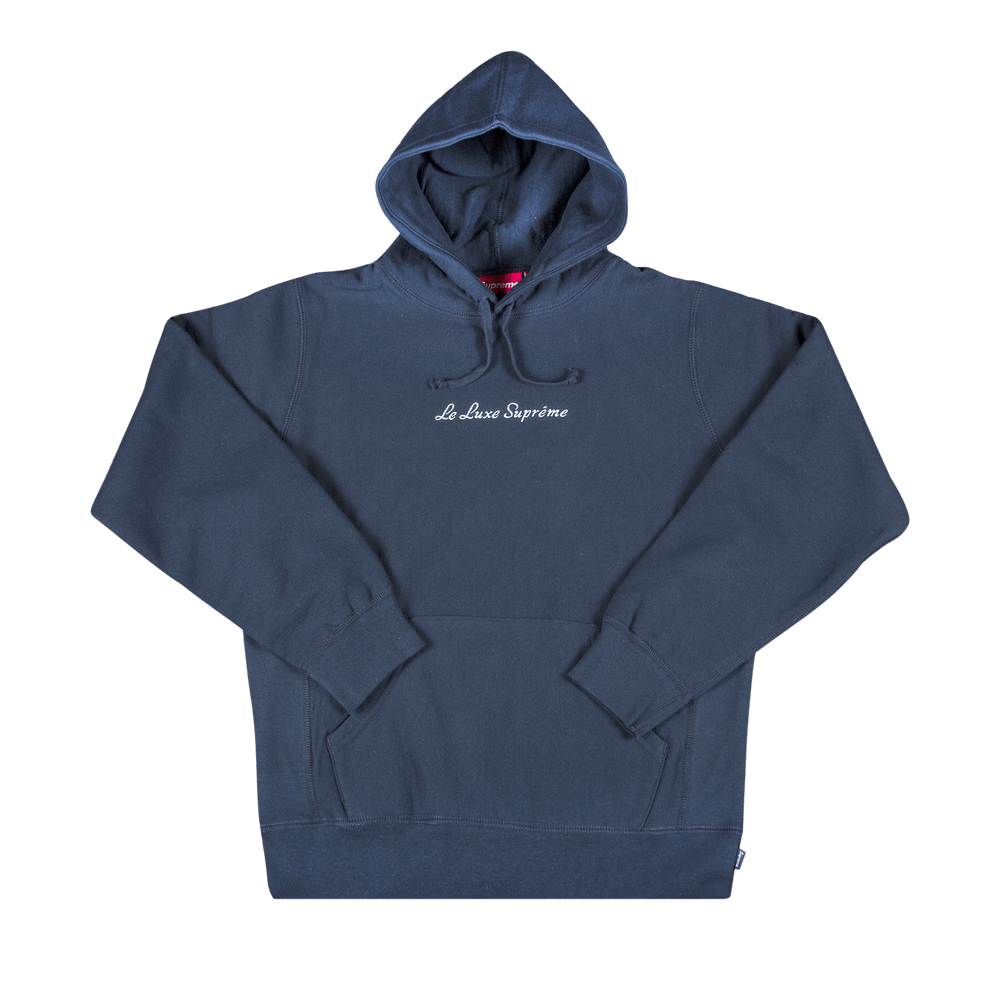 Supreme le luxe hooded new arrivals