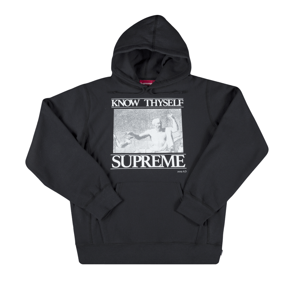 Know thyself new arrivals supreme hoodie