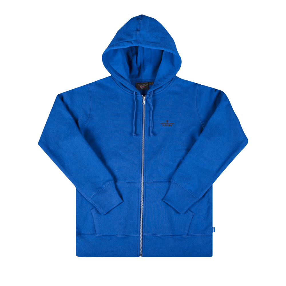 Buy Supreme x Undercover Generation Fuck You Zip Up Sweat 'Royal Blue' -  FW16SW48 ROYAL BLUE | GOAT