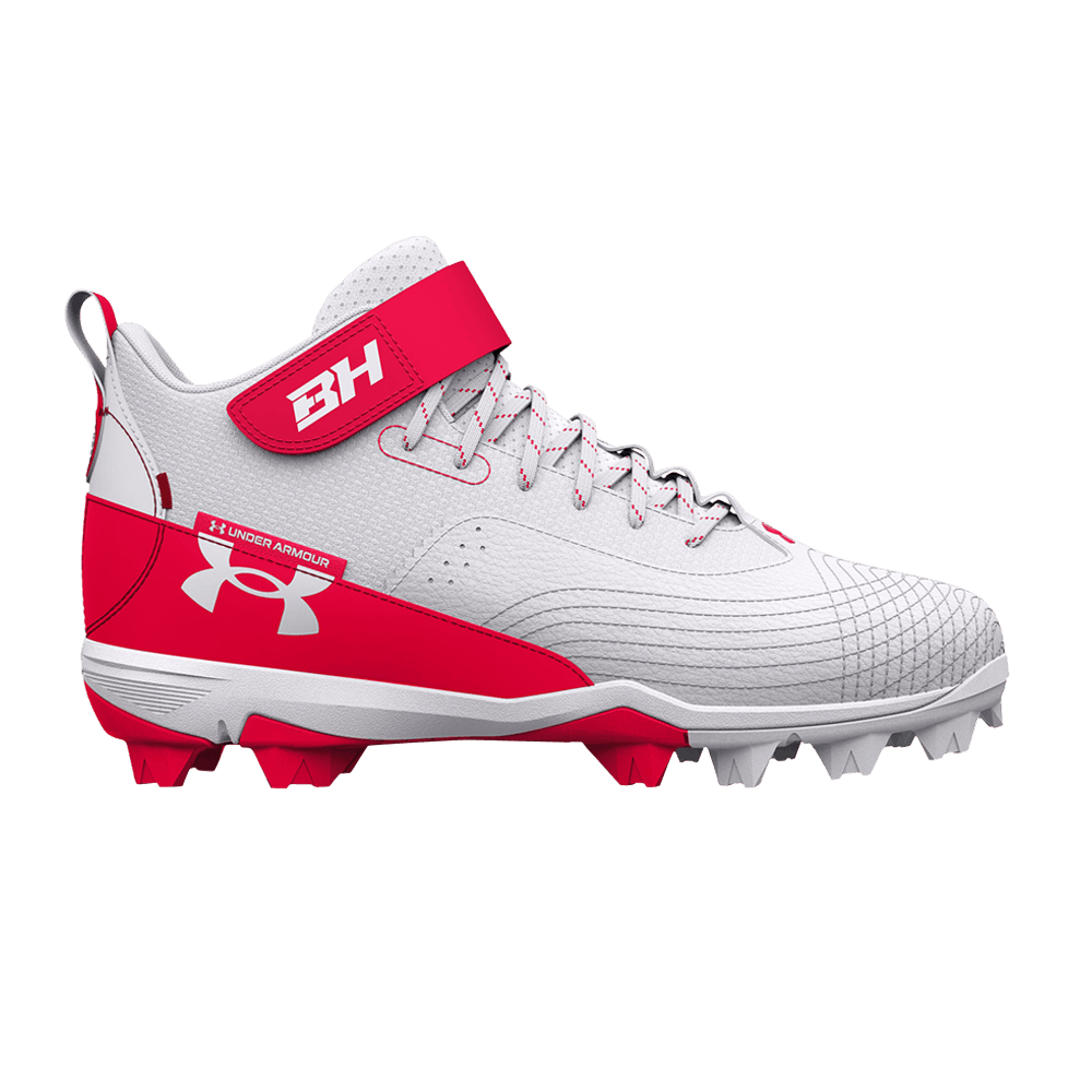 Under Armour Harper 7 Mid Rm White Red